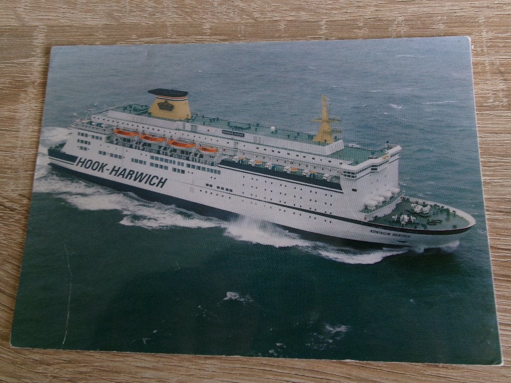 m.s Koningin Beatrix, Verzenden, Gebruikt, Motorboot, Kaart, Foto of Prent