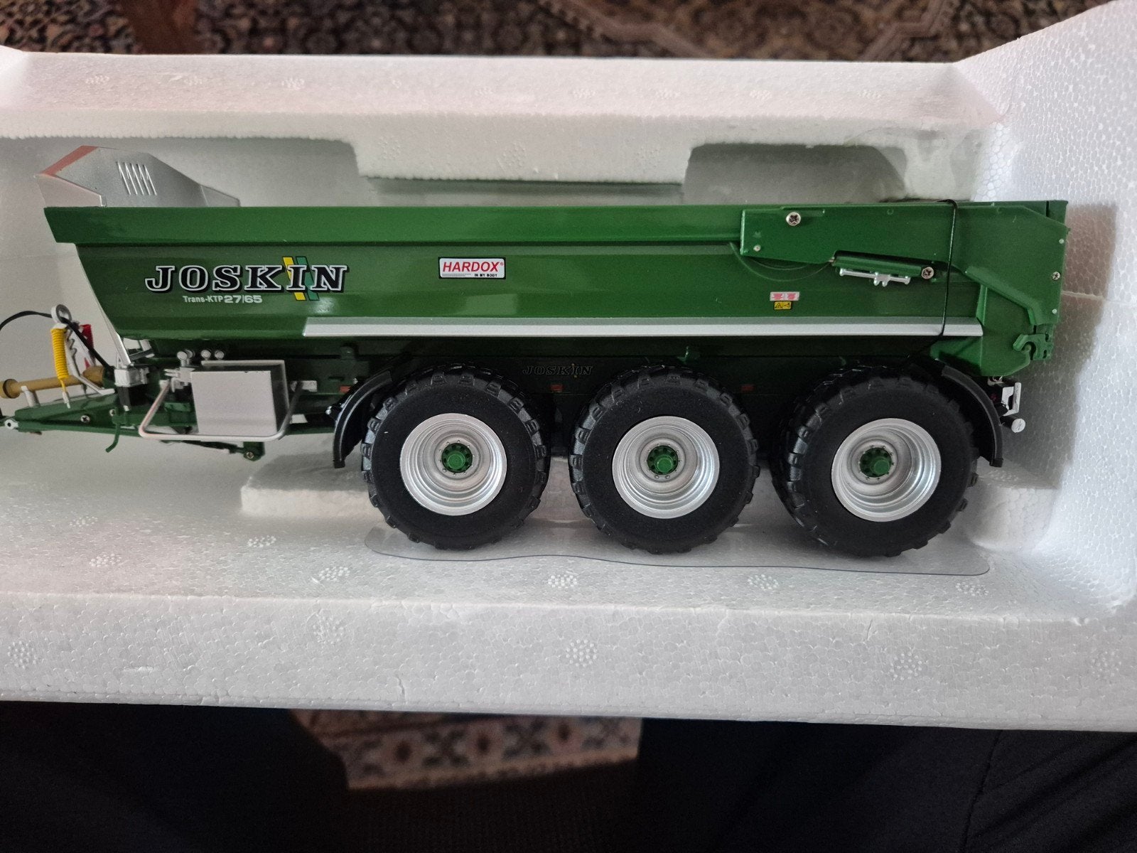 Joskin Trans-EX 27000 kipper model - Limited Edition, Hobby en Vrije tijd, Modelauto's | 1:32, Ophalen of Verzenden, Zo goed als nieuw