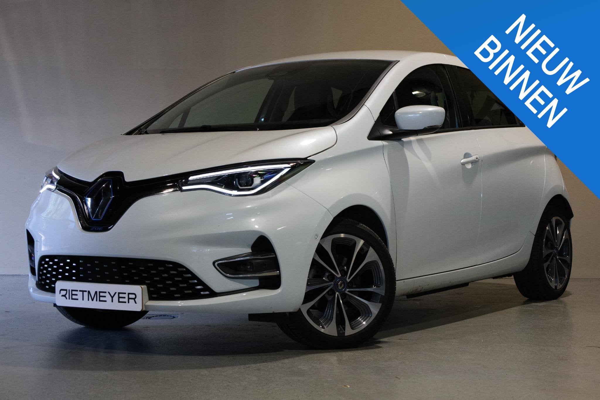 Renault ZOE R135 Intens 52 kWh KOOP ACCU |100% SOH |Stoel/st, Auto's, Gebruikt, Met garantie (alle), 180 min, 385 km