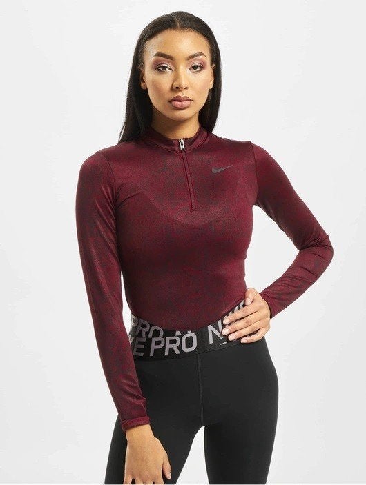 Nike Snakeskin Bodysuit, Team Red, maat L, ZGAN, Verzenden, Maat 42/44 (L), Nike, Rood