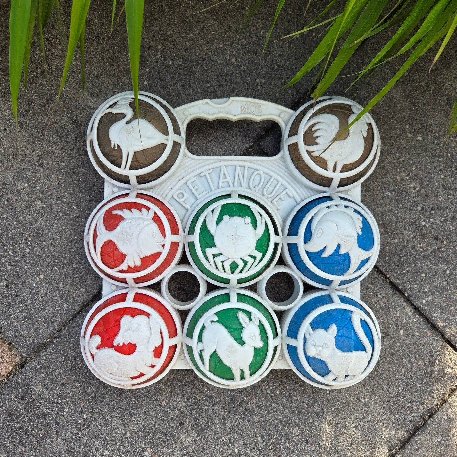 Vintage Frans Petanque spel seventies design, Ophalen of Verzenden