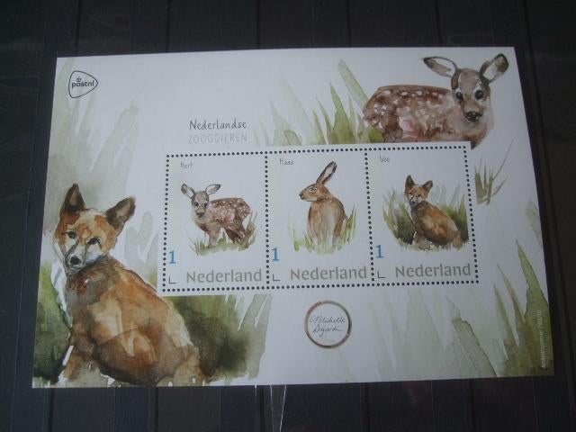 Nederland velletje Zoogdieren, Verzenden, Dier of Natuur