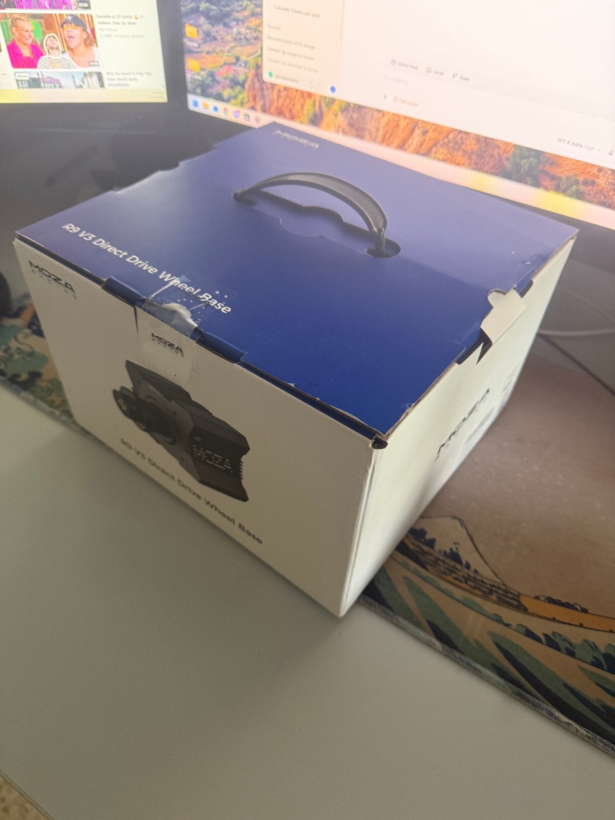Moza R9 V3 Direct Drive Wheel Base - Gloednieuw, Verzenden, Overige merken, Zo goed als nieuw