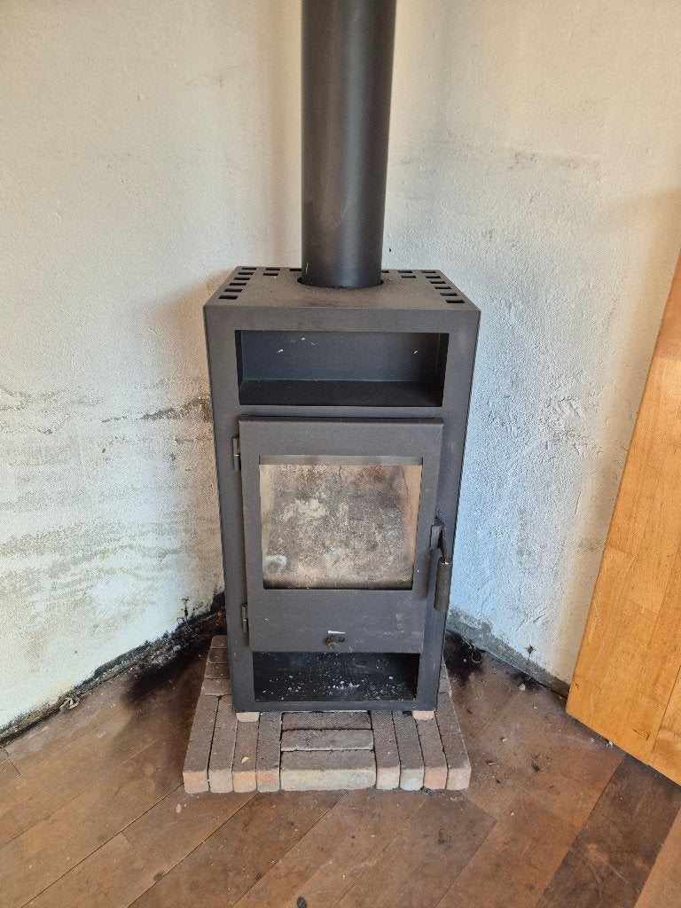 Hout kachel, Huis en Inrichting, Kachels, Ophalen, Zo goed als nieuw, Hout, Houtkachel