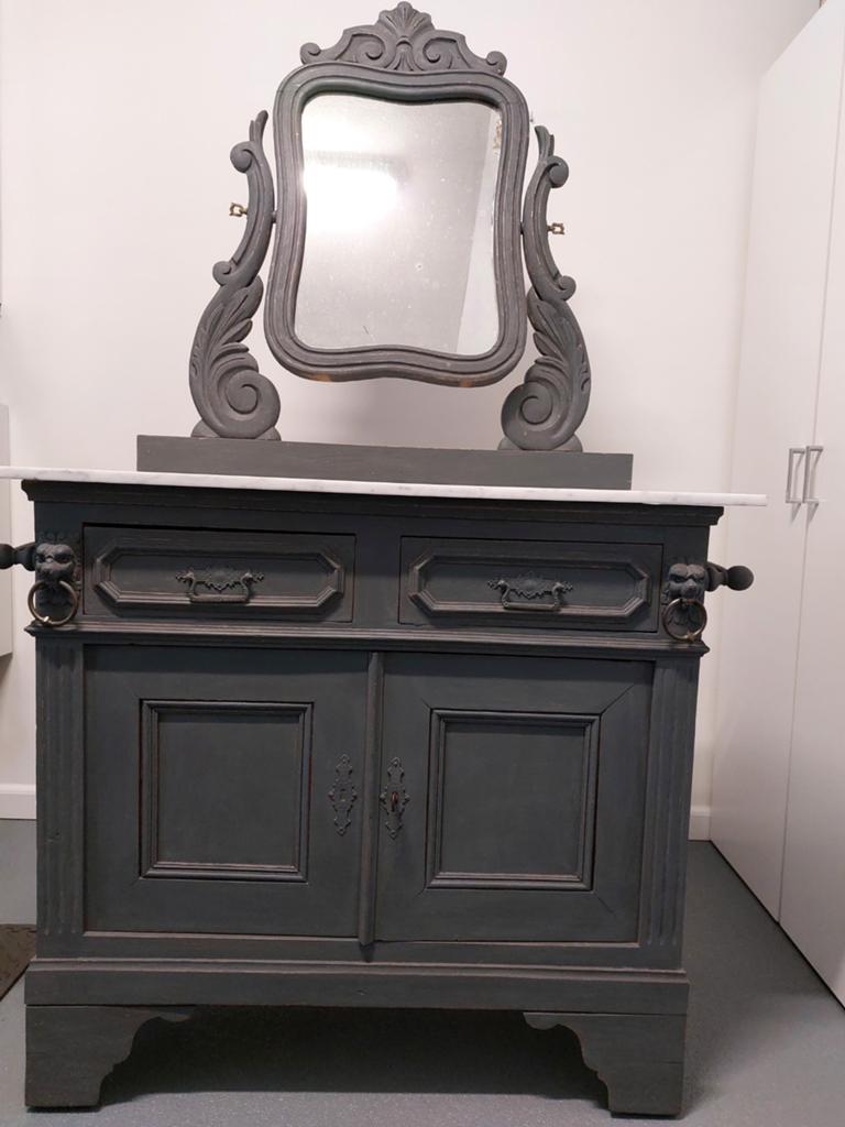 Antieke mechelse commode/kaptafel., Antiek en Kunst, Antiek | Meubels | Kasten, Ophalen