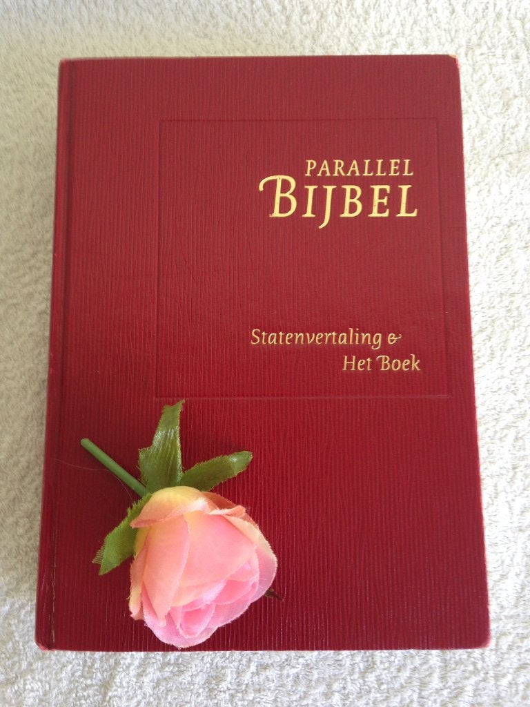 🙏🏼Parallel BIJBEL Statenvertaling & Het Boek. Rood, Gelezen, Christendom | Protestants, JONGBLOED, Verzenden