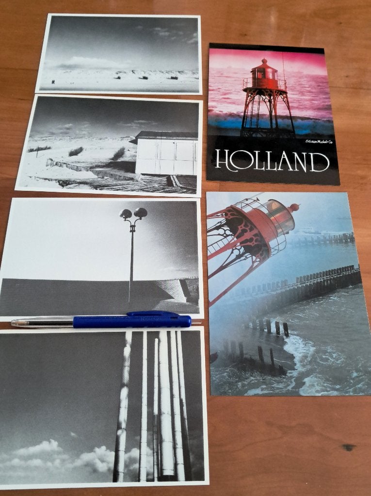 Vlissingen ansichtkaart boulevard en strand 1984, Verzamelen, Ansichtkaarten | Nederland, Ophalen of Verzenden, 1980 tot heden
