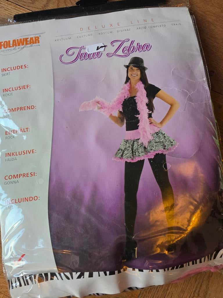 Nieuw! Zebra tutu maat S/M, Ophalen of Verzenden