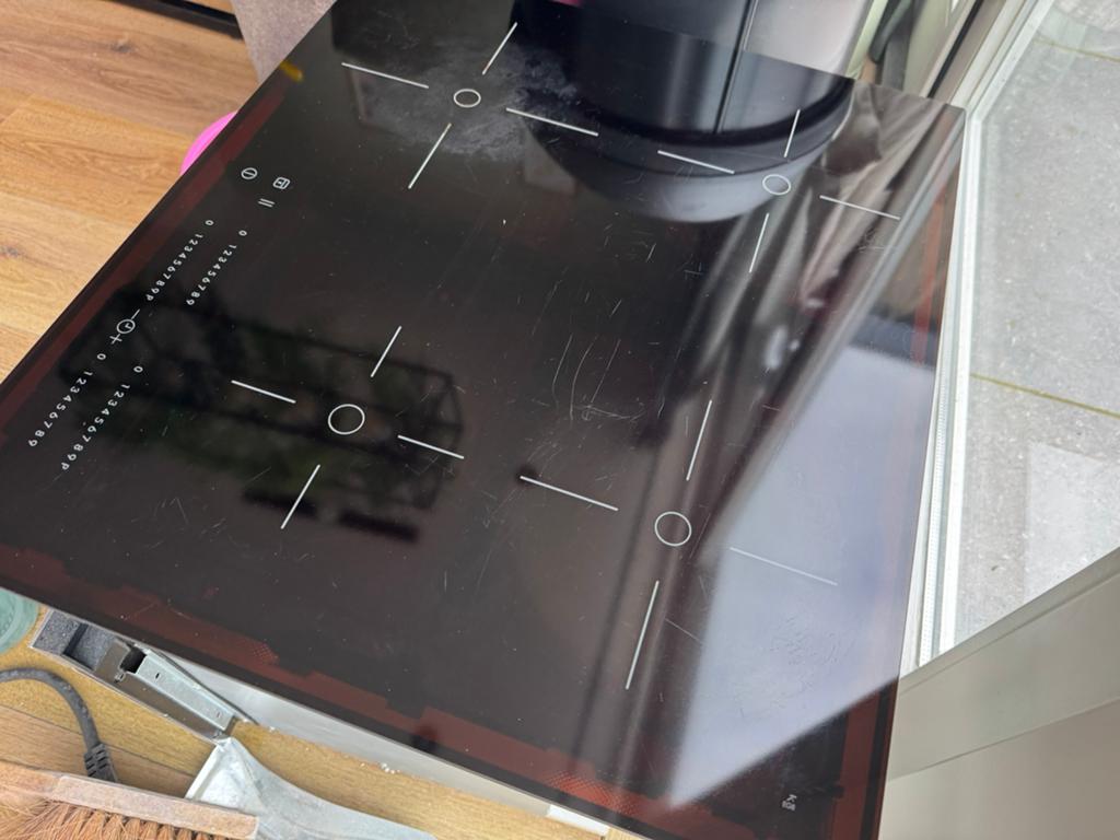 IKEA Tydlig inductiekookplaat 59 cm - Gebruikt, Ophalen, Gebruikt, 4 kookzones, Inbouw