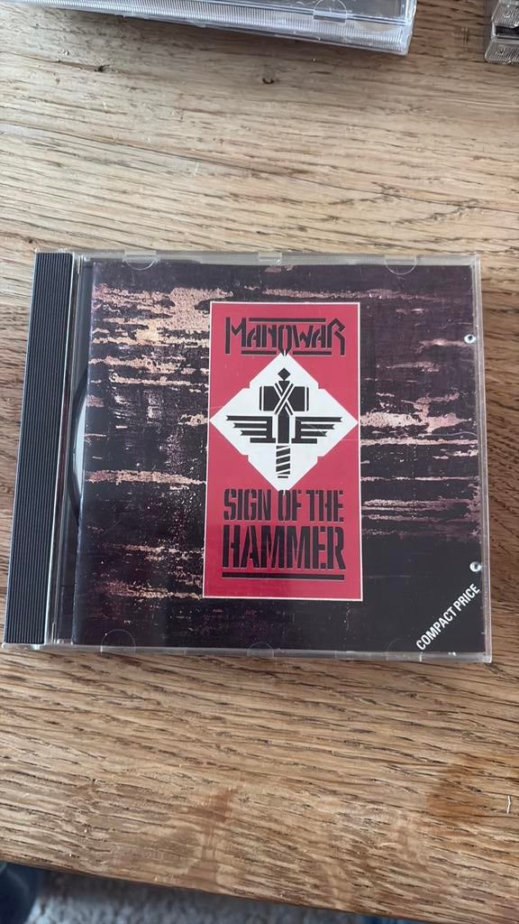 Manowar - Sign of the hammer cd, Ophalen of Verzenden, Zo goed als nieuw, Poprock