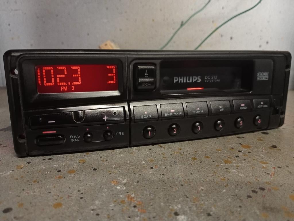 Philips Autoradio Cassette DC 2 12, Auto diversen, Autoradio's, Ophalen of Verzenden
