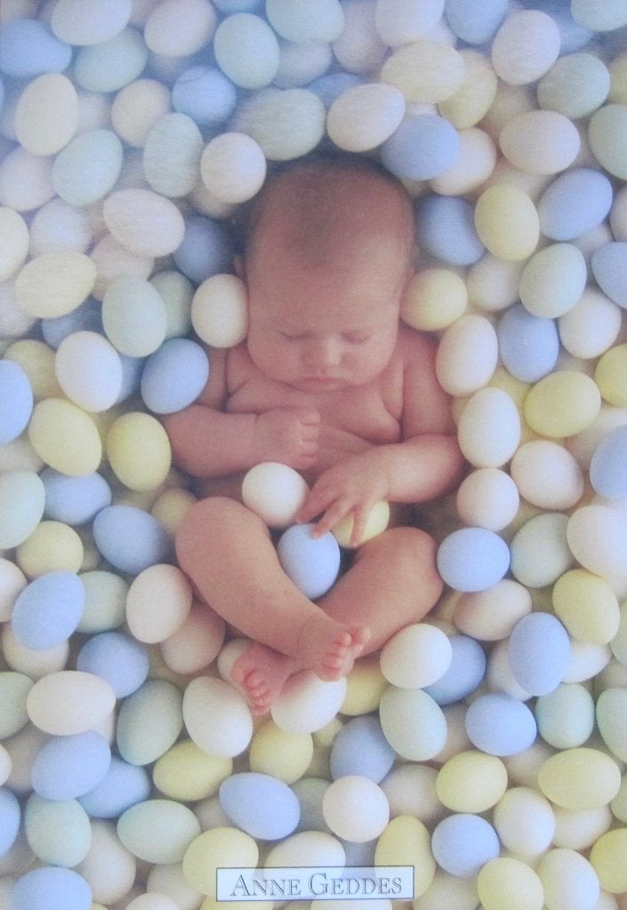 Anne Geddes - A206 - Baby in eggs -1999 - nieuw, Verzenden, 1980 tot heden, Ongelopen, Kinderen