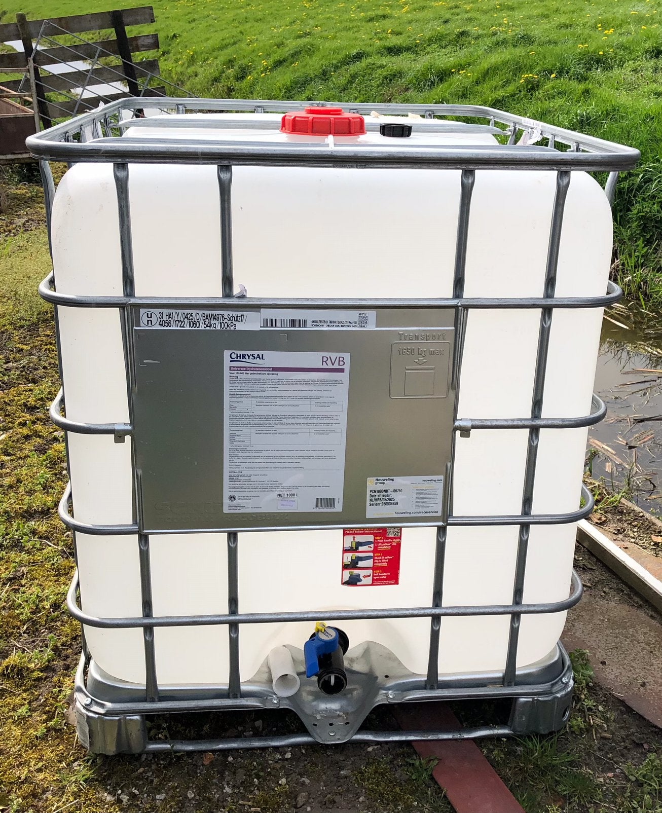 IBC tank, 150 liter of meer, Ophalen, Gebruikt
