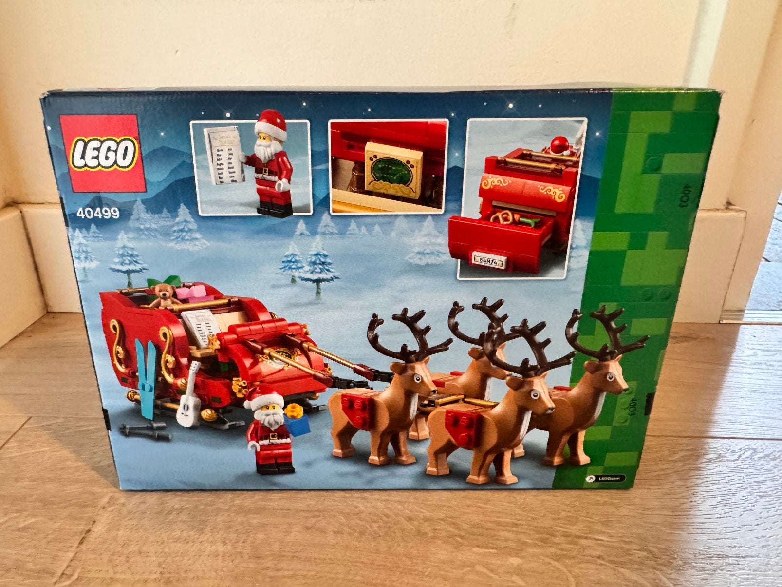 Nieuw sealed Lego kerst winter set Santa's Sleigh 40499, Lego, Ophalen of Verzenden, Zo goed als nieuw, Complete set