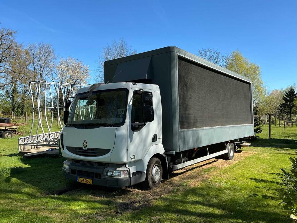 2008 Renault Midlum Vrachtwagen, Auto's, 13 km/l, Euro 5, Renault, Overige brandstoffen