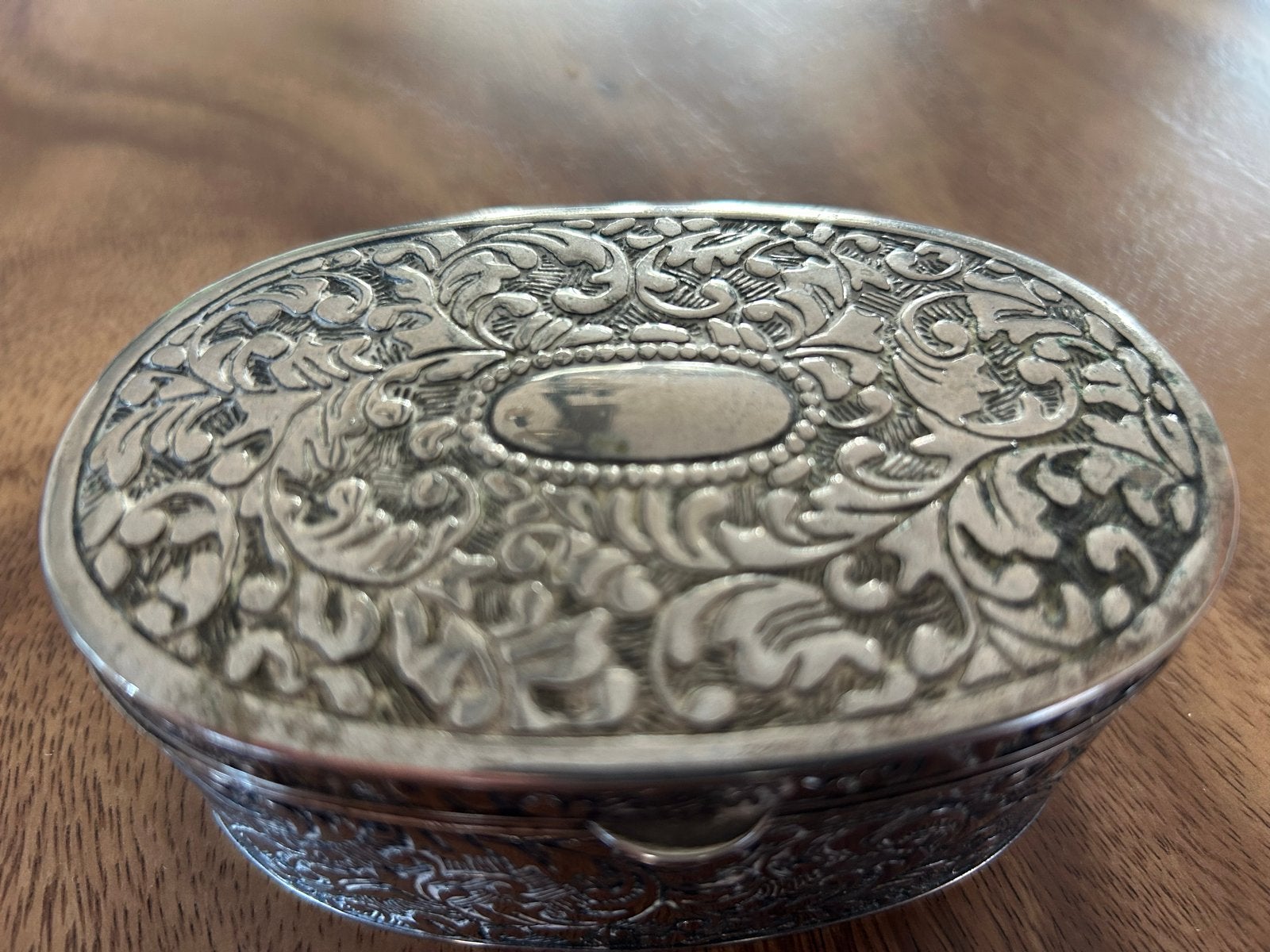 Antiek Zilveren Doosje. Geen zilver merk, Ophalen, Zilver