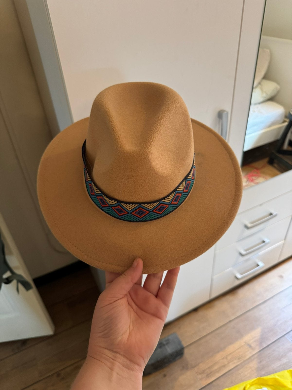 Sierlijke hoed, Ophalen, Zo goed als nieuw, One size fits all