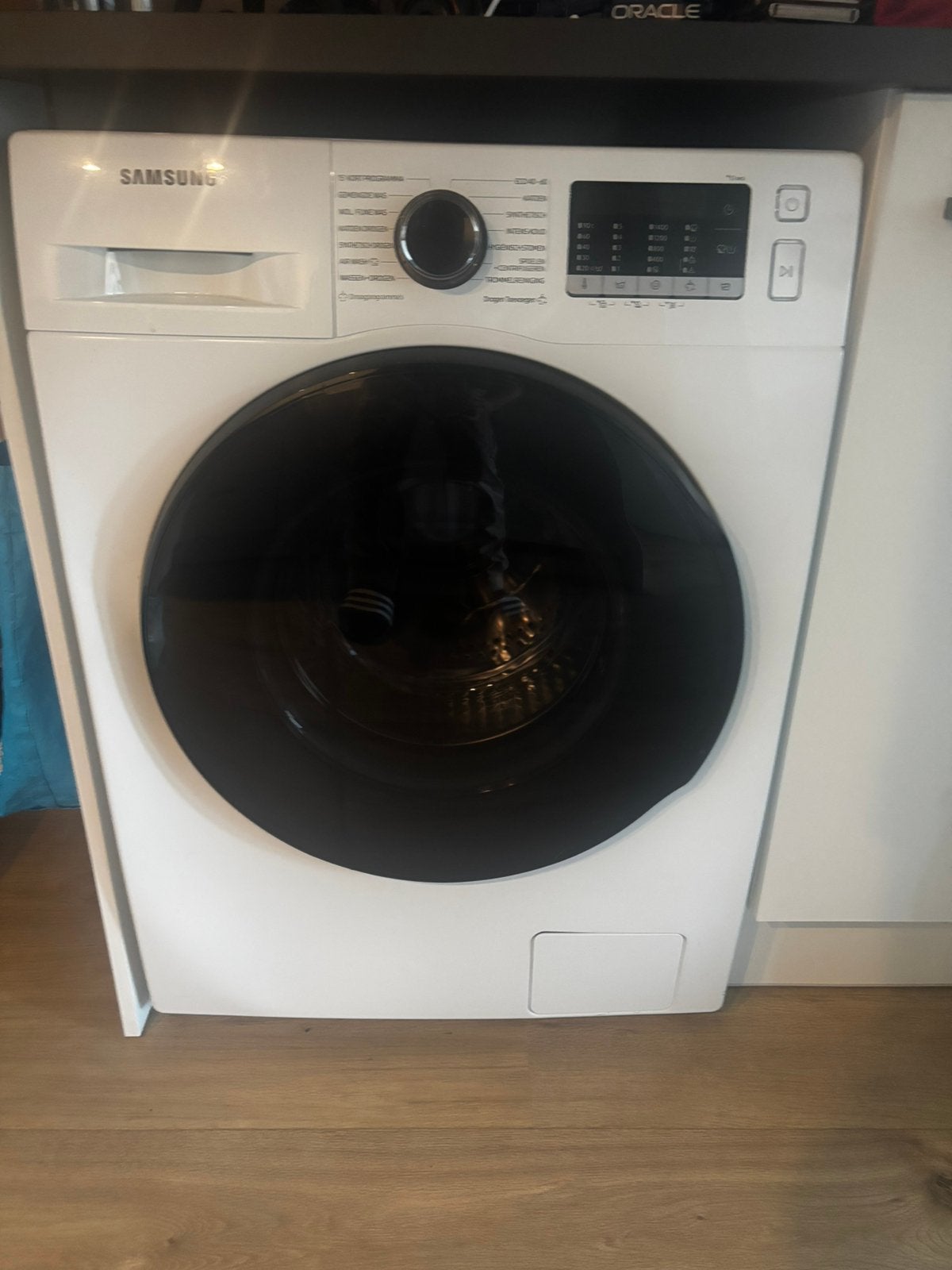 SAMSUNG EcoBubble 5000-serie WD70TA049BE, 6 tot 8 kg, Ophalen of Verzenden, Zo goed als nieuw, 85 tot 90 cm