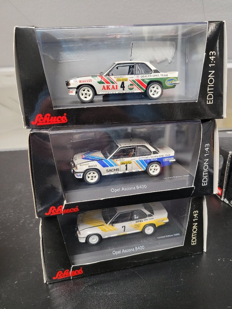 opel ascona B400 schuco 1:43, Ophalen of Verzenden, Zo goed als nieuw, Auto, Schuco