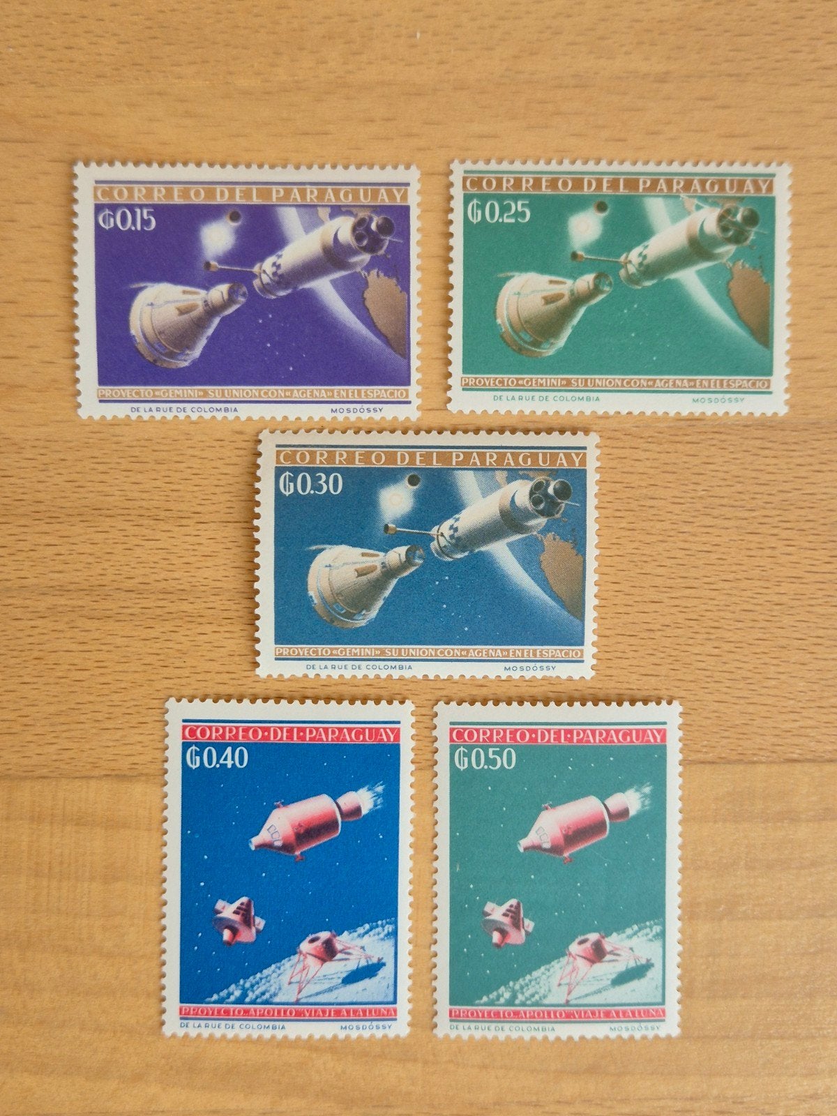 Paraguay 1964 ruimtevaart, Ophalen of Verzenden, Postfris, Zuid-Amerika
