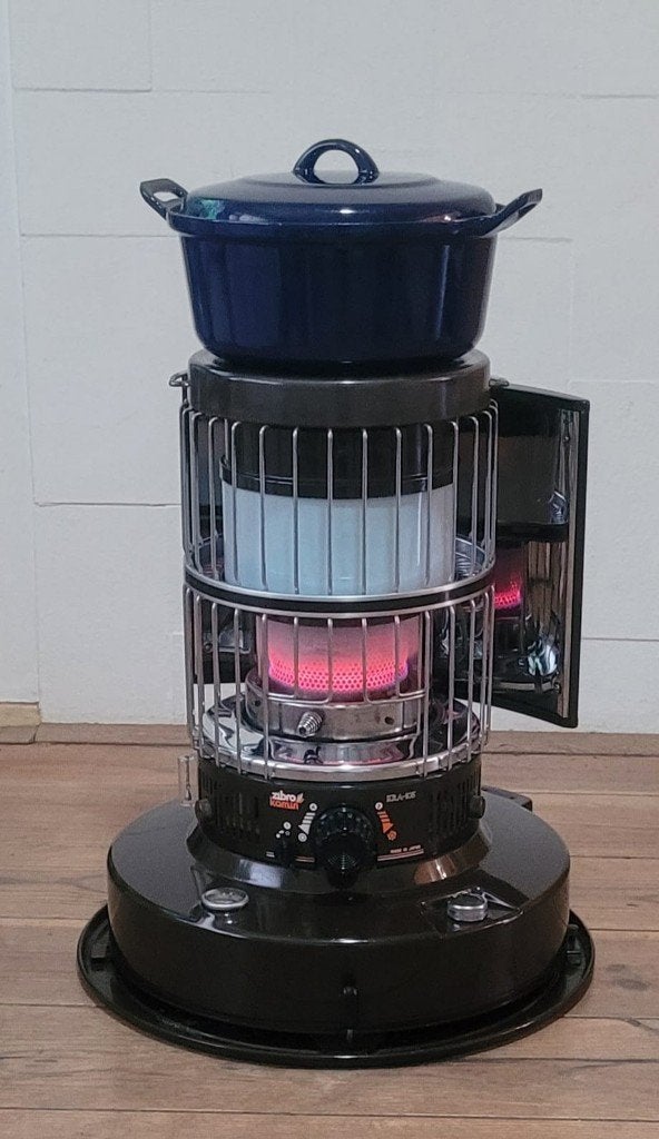 Zibro Kamin Petroleum Kachel: KRA-105 / 4,7 kW – 200 m3, Caravans en Kamperen, Ophalen, Zo goed als nieuw