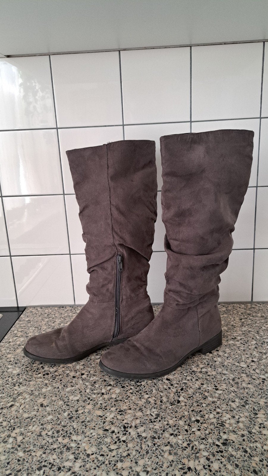Trend One lange laarzen maat 38, Kleding | Dames, Hoge laarzen, Bruin, Ophalen of Verzenden, Trend One