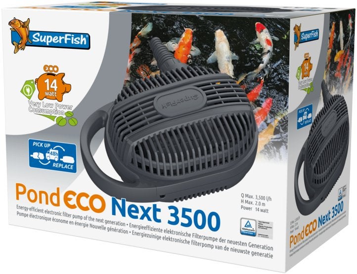 SuperFish Pond Eco Next 3500 vijverpomp, Ophalen of Verzenden, Nieuw, Vijverpomp