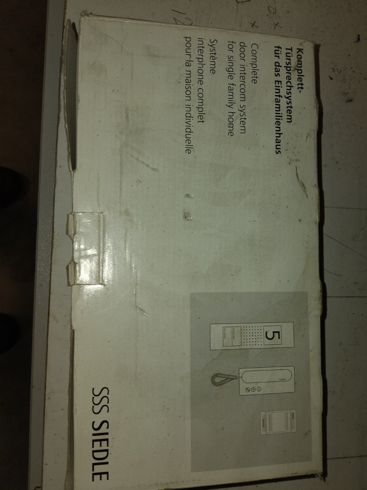 SSS SIEDLE intercomset, Ophalen, Nieuw
