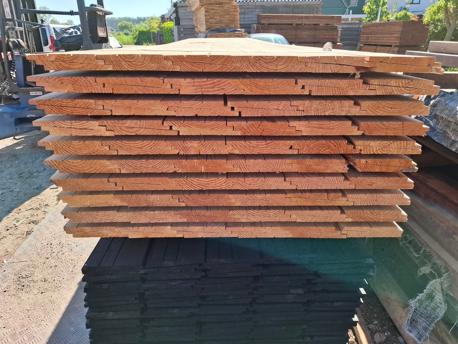 Douglas zweeds rabat planken 5 meter bezorgen mogelijk, Ophalen, Nieuw, 250 cm of meer, Planken