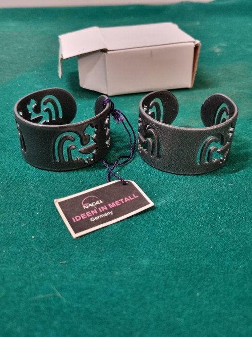 servet ringen nagel metaal, Huis en Inrichting, Woonaccessoires | Overige, Ophalen of Verzenden, 'T Olde Gre-j, Info@toldegrej.nl