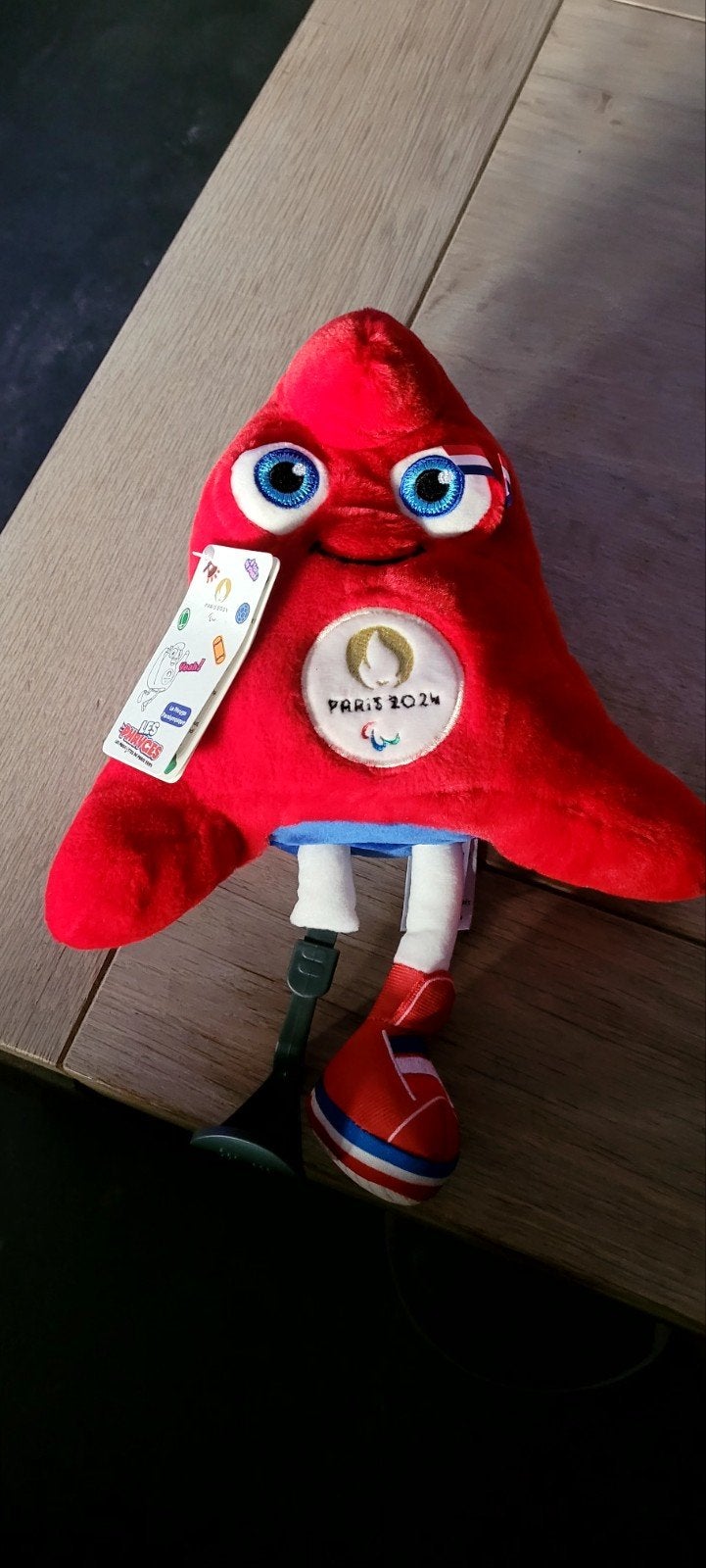 Phryge Paralympische Mascotte Paris 2024, Kinderen en Baby's, Speelgoed | Knuffels en Pluche, Overige merken, Overige karakters
