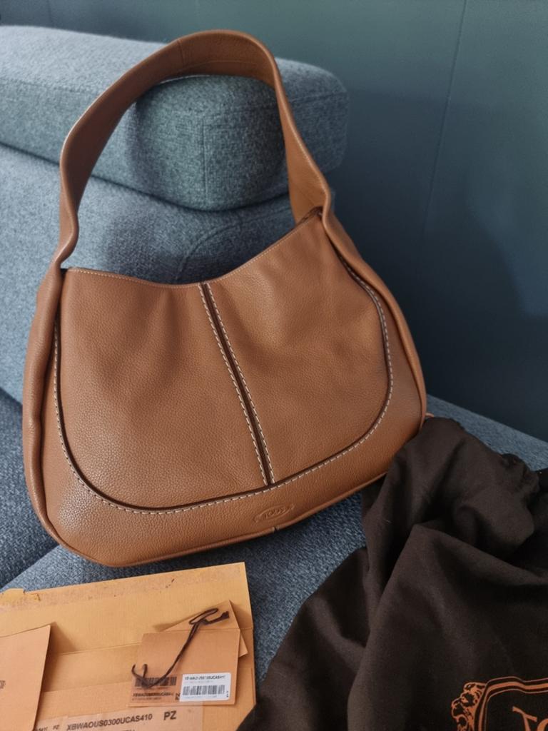 Tod's handtas, Ophalen of Verzenden, Zo goed als nieuw, Bruin, Handtas