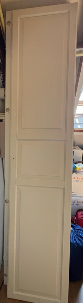 IKEA Tyssedal deuren 229x50 (4 stuks) met Kallrör handgrepen, Huis en Inrichting, Kasten | Kledingkasten, Ophalen, Gebruikt, 200 cm of meer