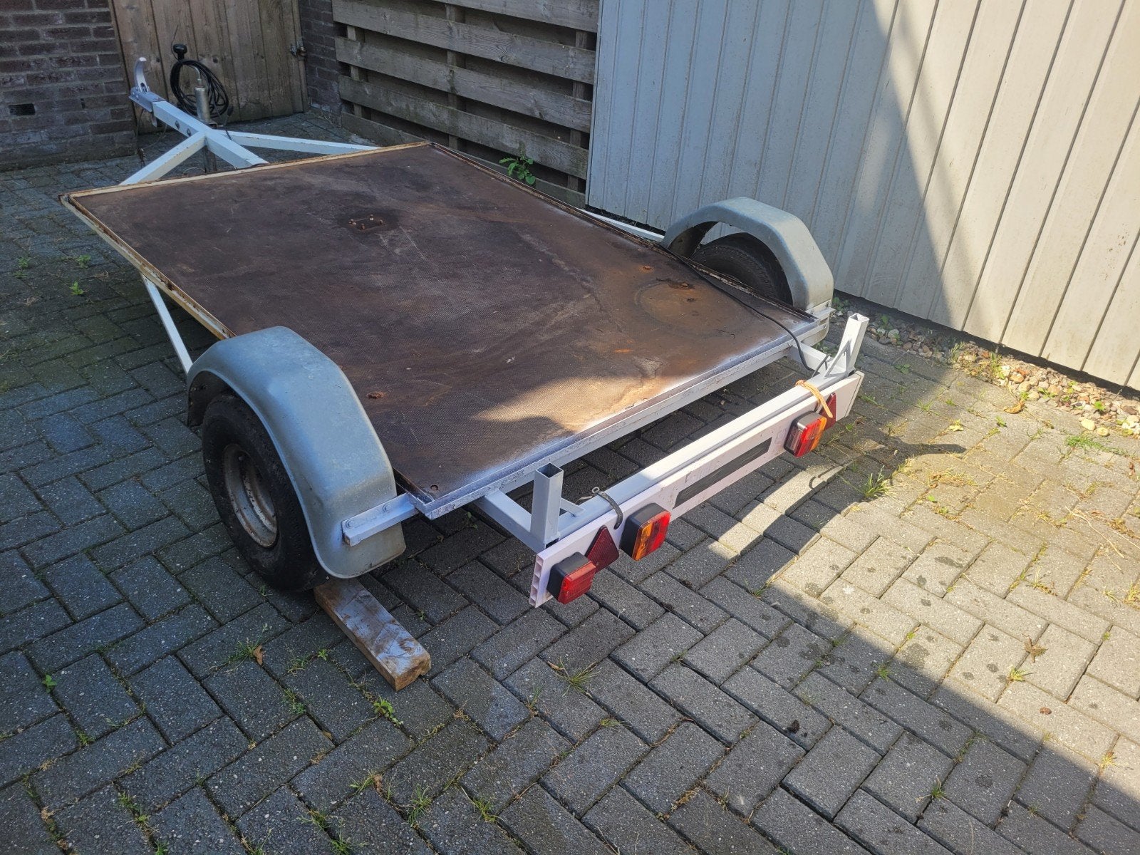 jetloader rib platbodem trailer 
Rommelmarkt kar 
Met schui, Auto diversen, Aanhangwagen-onderdelen, Ophalen