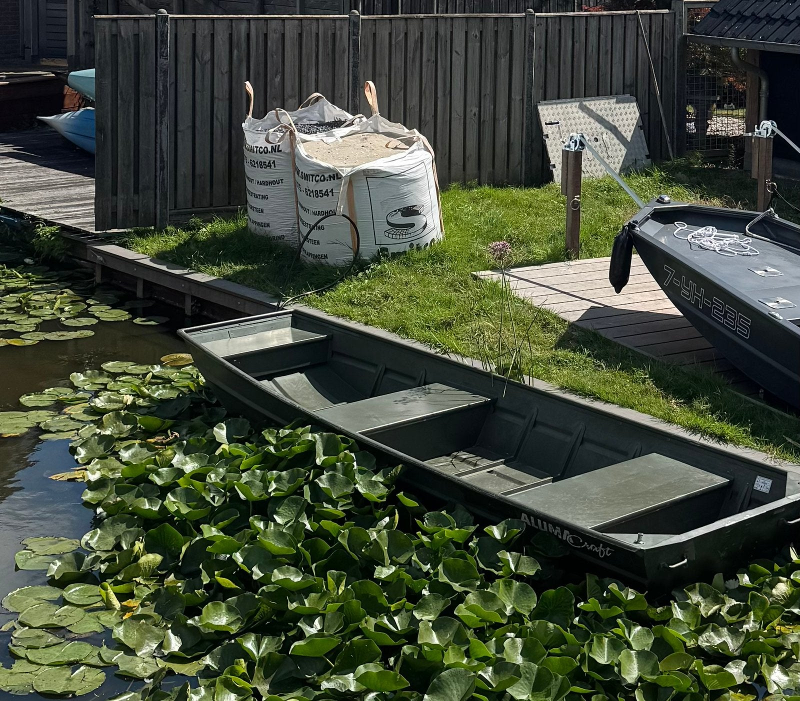 Platbodem Alumacraft 1436, Ophalen, Zo goed als nieuw