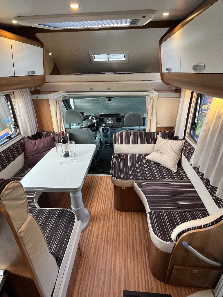 Familiecamper Rimor Koala 50 Unieke indeling zeer zeldzaam!, Caravans en Kamperen, Chemisch toilet, Alkoof, Ringverwarming, Ford