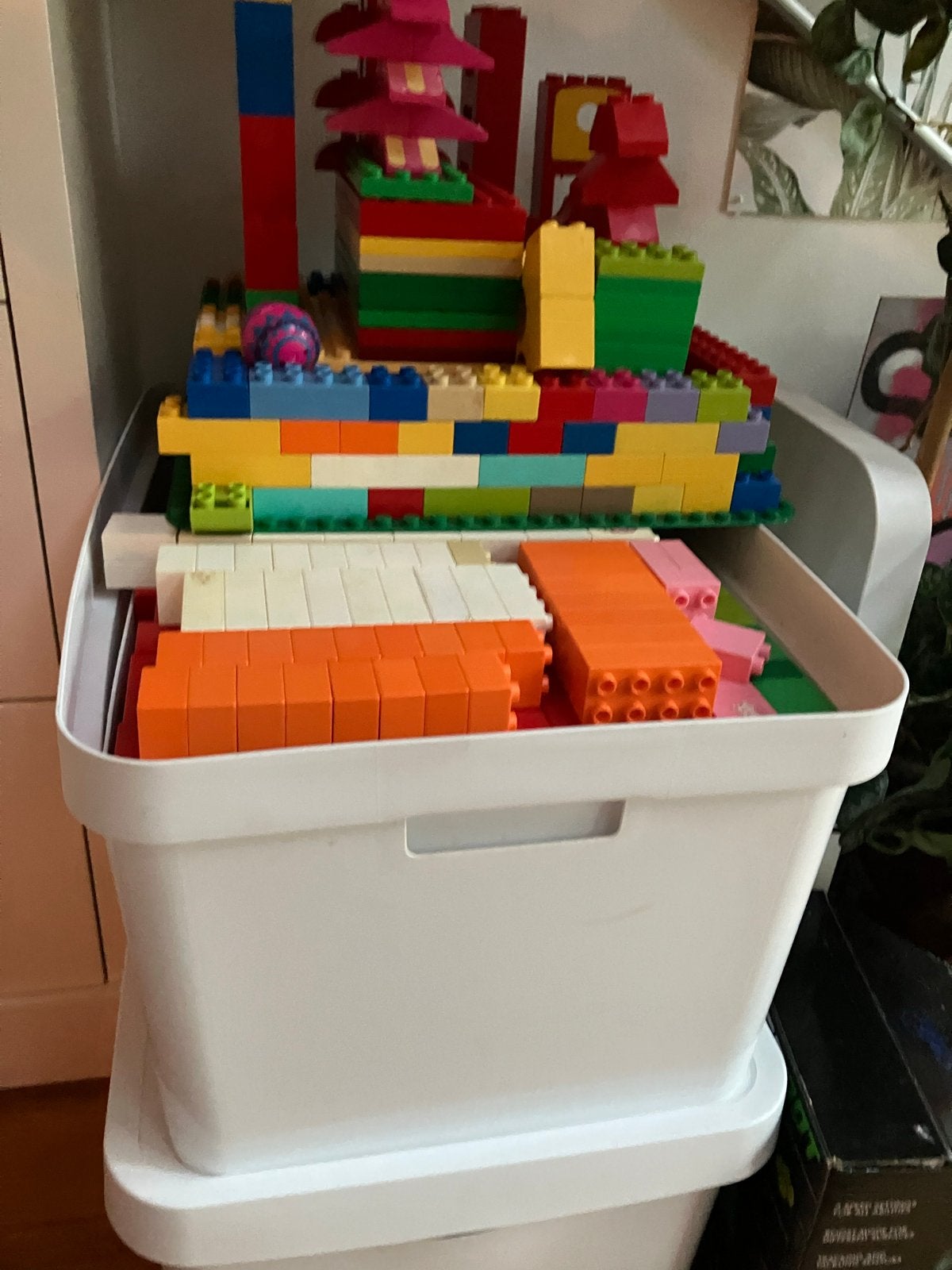 Grote partij LEGO Duplo stenen - Eindeloos bouwplezier!, Ophalen, Gebruikt, Overige merken