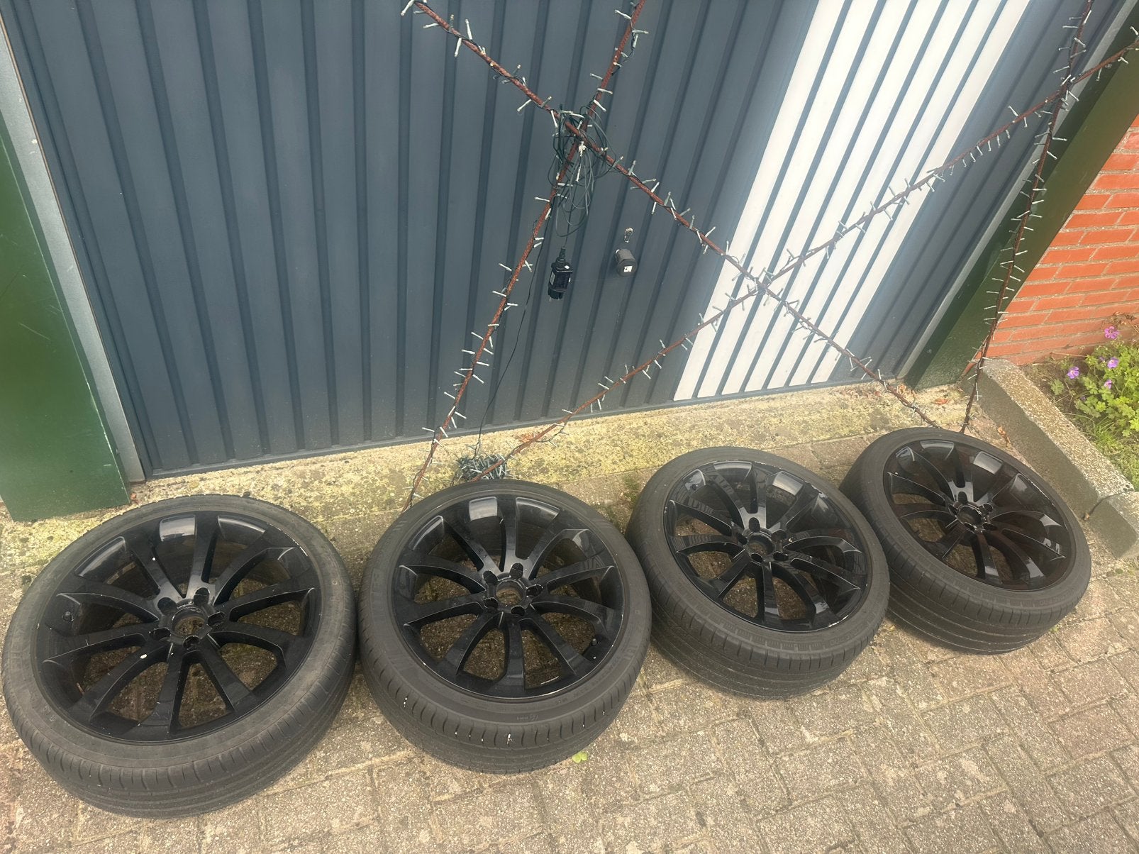 Banden met velg golf4, Ophalen, Zo goed als nieuw