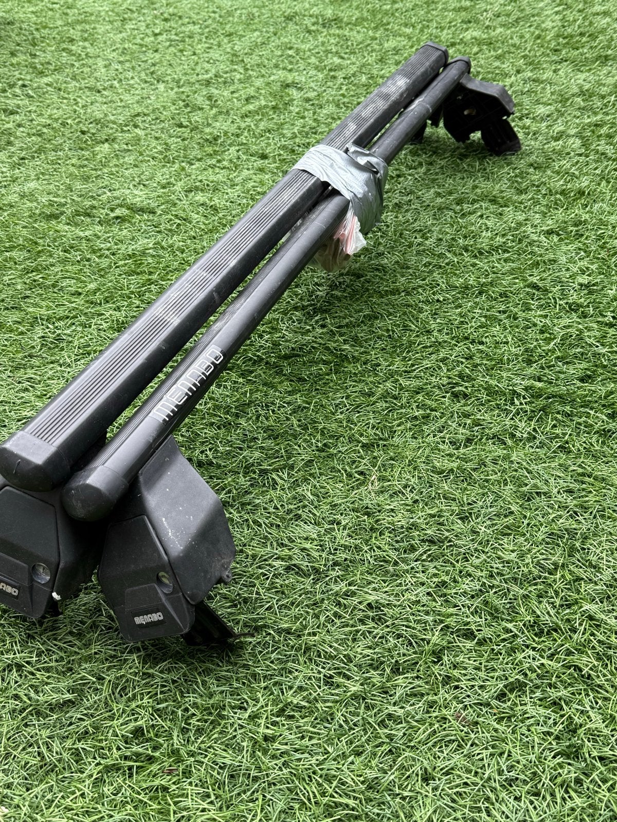 Menabo dakdragers - 110 cm., Auto diversen, Ophalen of Verzenden, Gebruikt