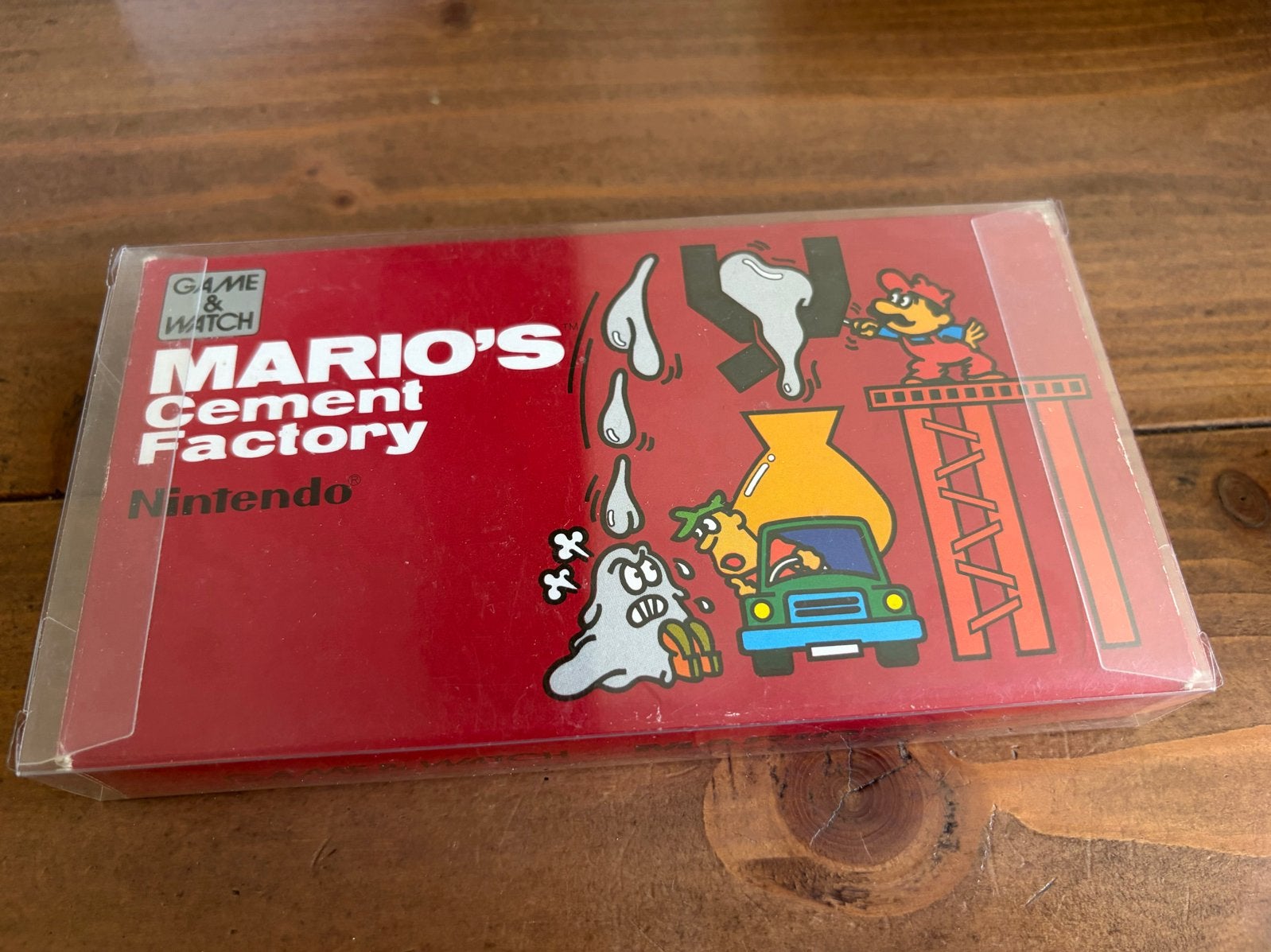 Nintendo Game & Watch Mario's Cement Factory (ML-102), Spelcomputers en Games, Ophalen of Verzenden, Nintendo, Zo goed als nieuw