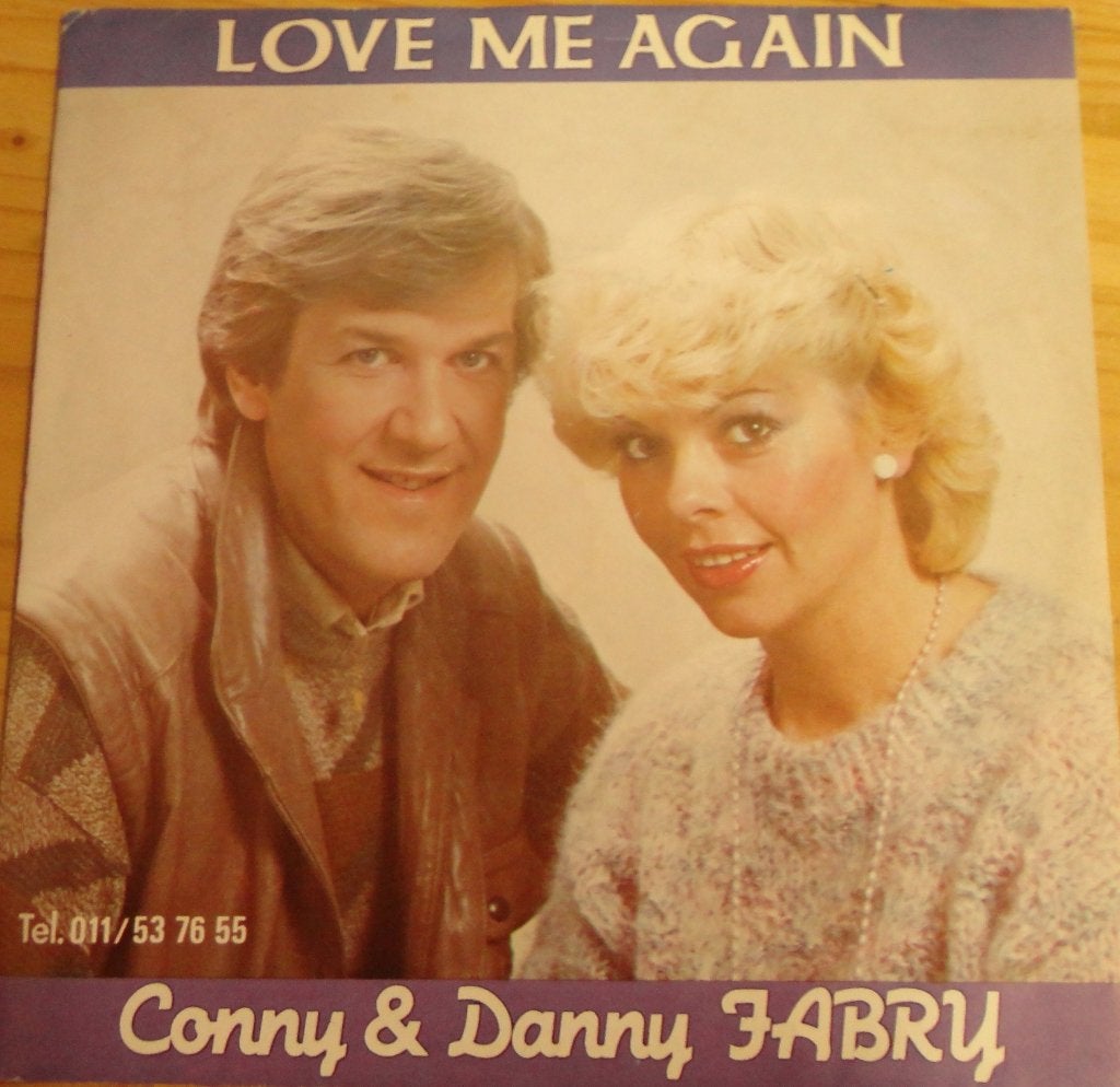 Conny & Danny Fabry > Love me again, Ophalen of Verzenden, Gebruikt, 7 inch, Nederlandstalig