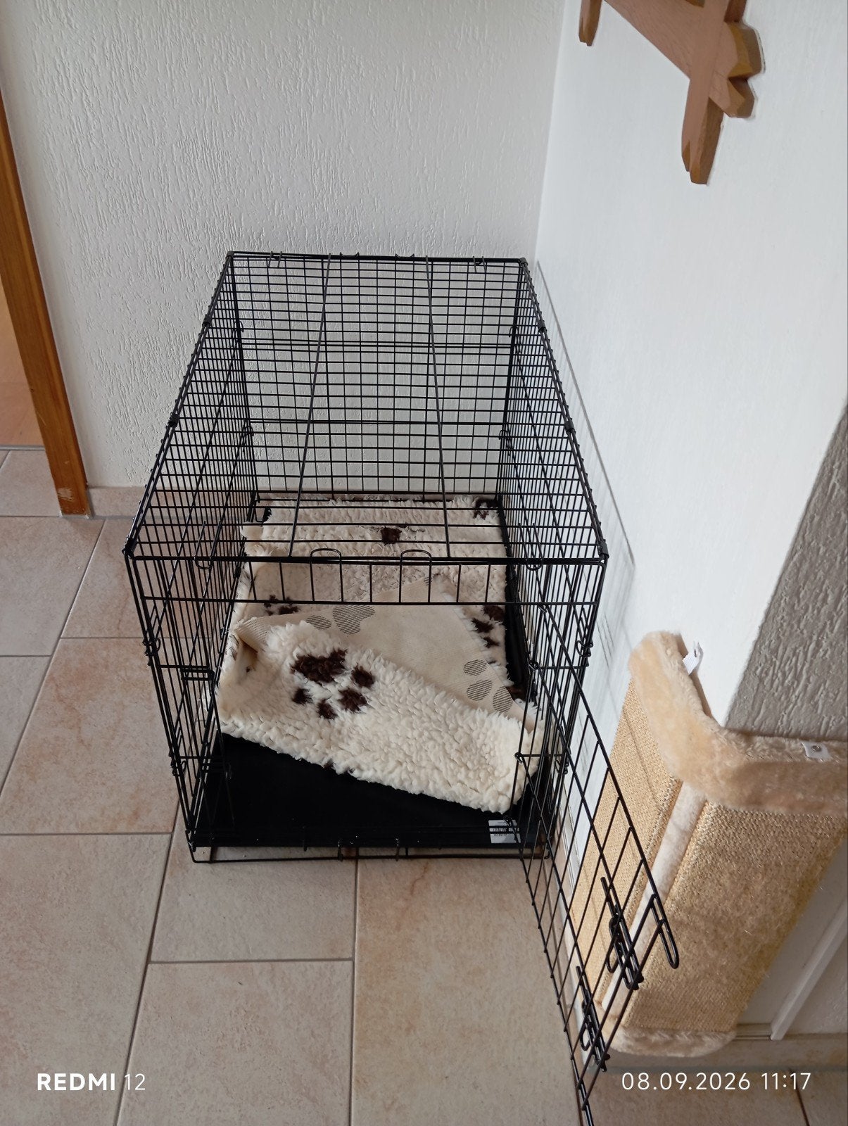 hondenbench, transportbox, Dieren en Toebehoren, Ophalen, Gebruikt