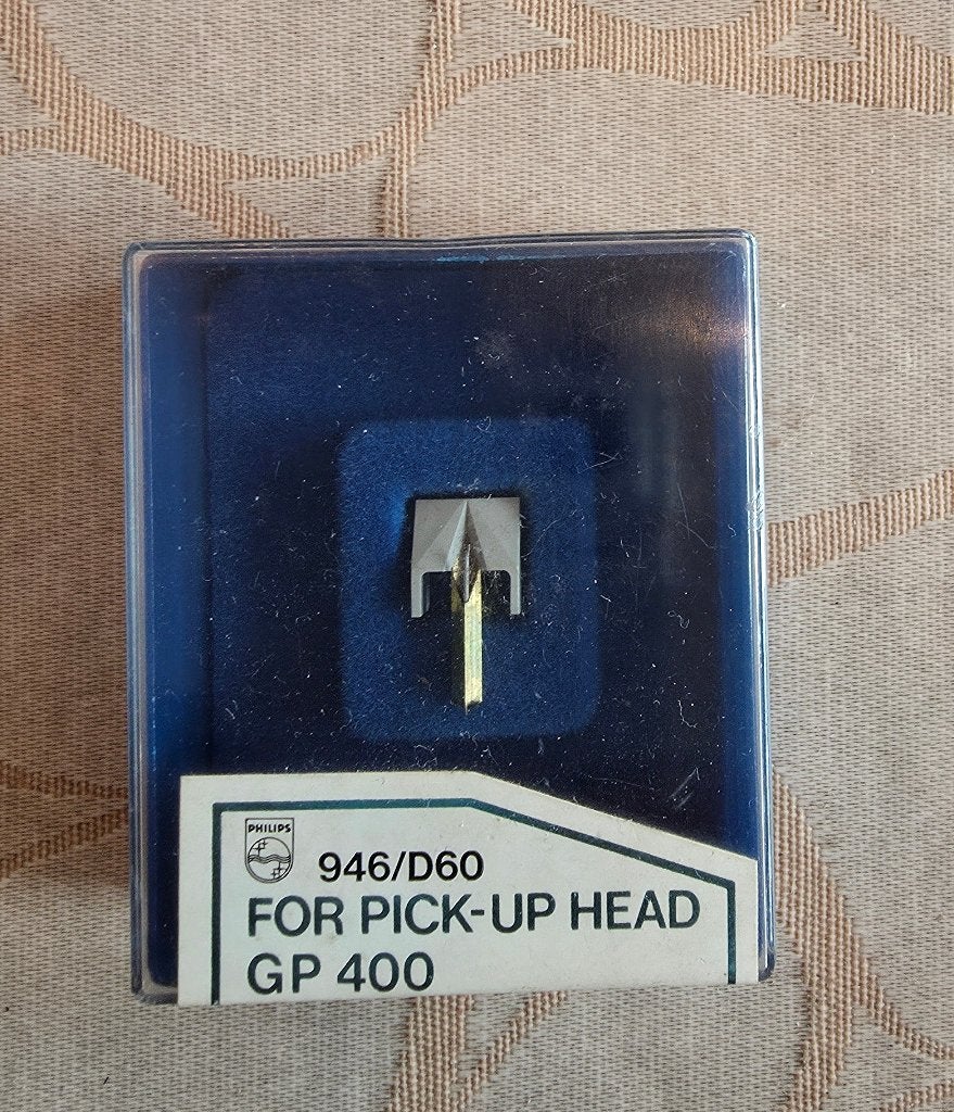Philips 946/D60 - GP400 pick-upnaald - origineel, Audio, Tv en Foto, Ophalen of Verzenden, Nieuw, Platenspeler-onderdeel, Philips