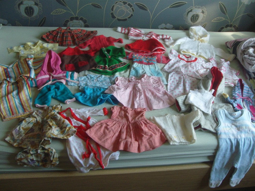 Poppenkleertjes, Ophalen of Verzenden, Gebruikt, Babypop