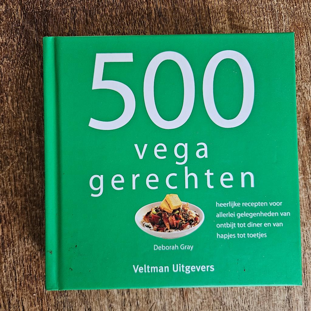500 vega gerechten, Ophalen of Verzenden, Zo goed als nieuw