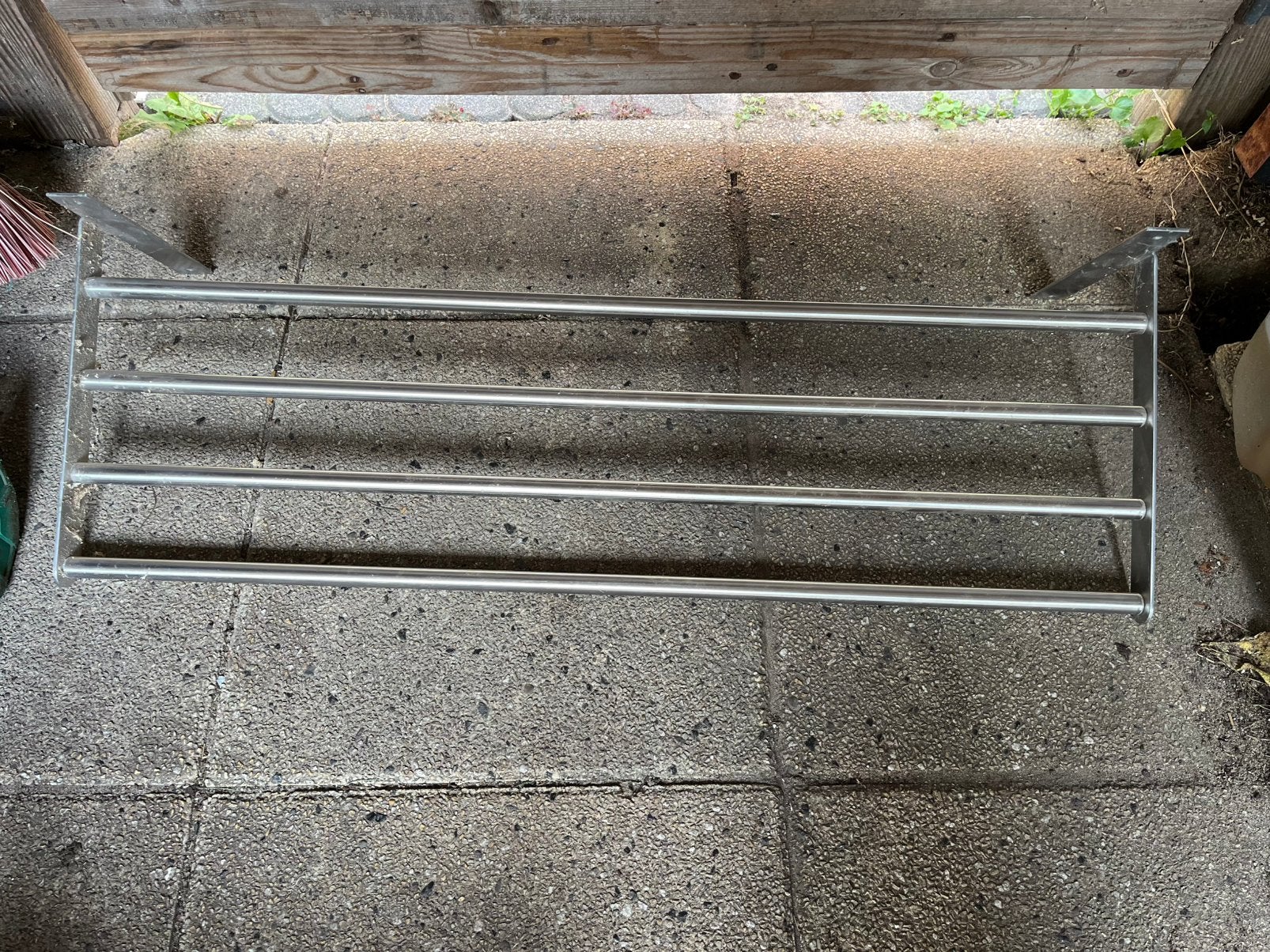 Ikea Grundtal 20325 wand keuken pannen rek RVS, Huis en Inrichting, Ophalen, Gebruikt, Metaal, 75 cm of meer