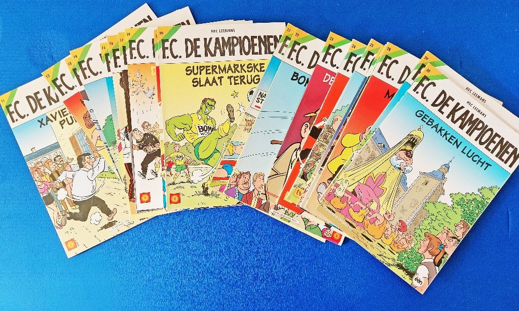 FC de Kampioenen, Gelezen, Hec Leemans, Ophalen of Verzenden, Meerdere stripboeken