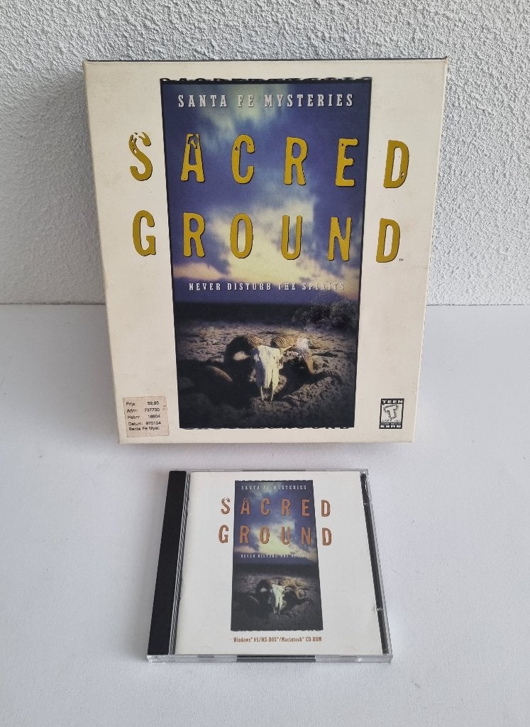 Santa Fe Mysteries: Sacred Ground Big Box PC CD-Rom Game, Avontuur en Actie, Gebruikt, 1 speler, Ophalen of Verzenden