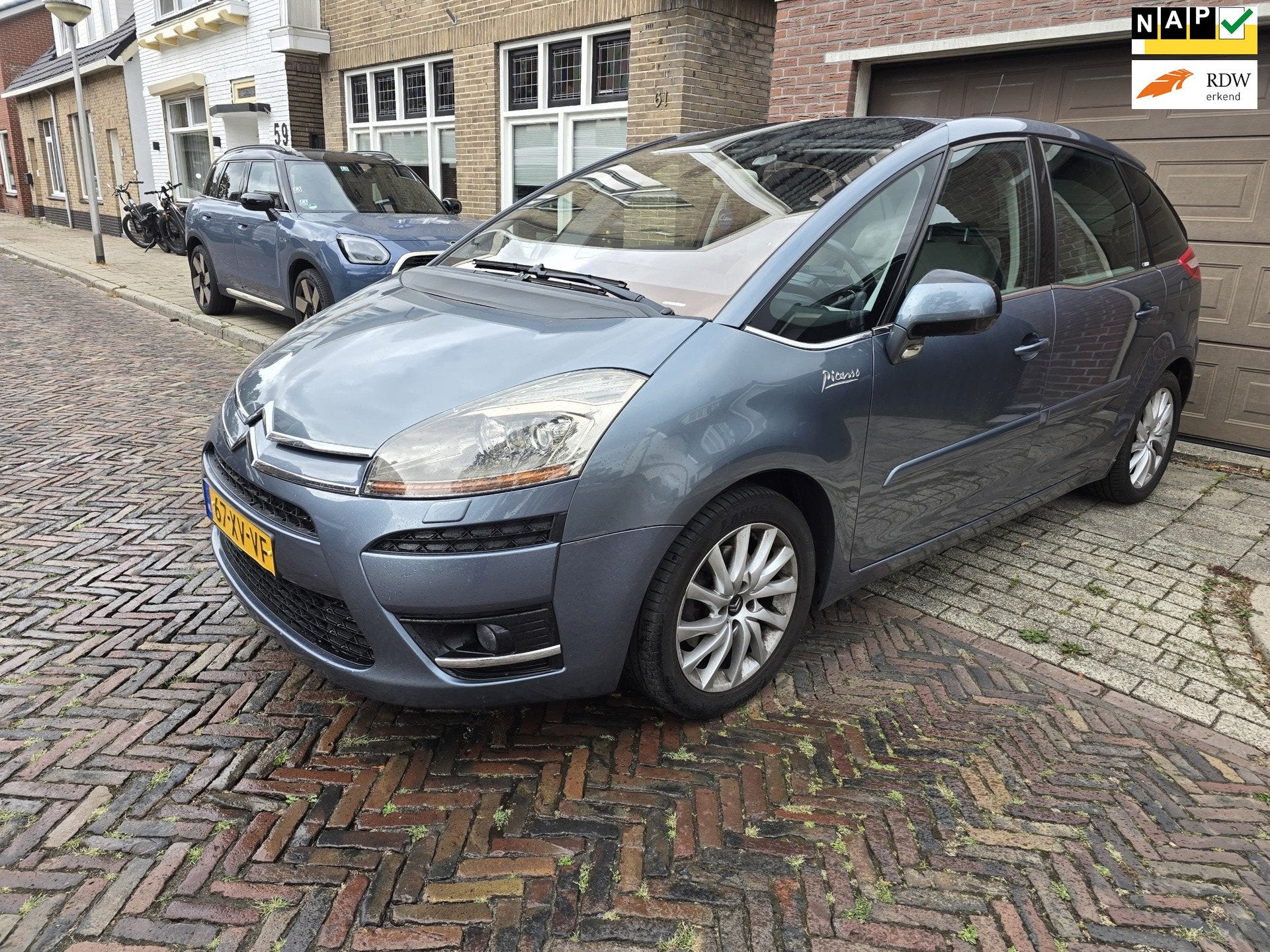 Citroen C4 Picasso 2.0-16V Exclusive 5p., Auto's, Citroën, Stof, Gebruikt, 4 cilinders, C4 (Grand) Picasso