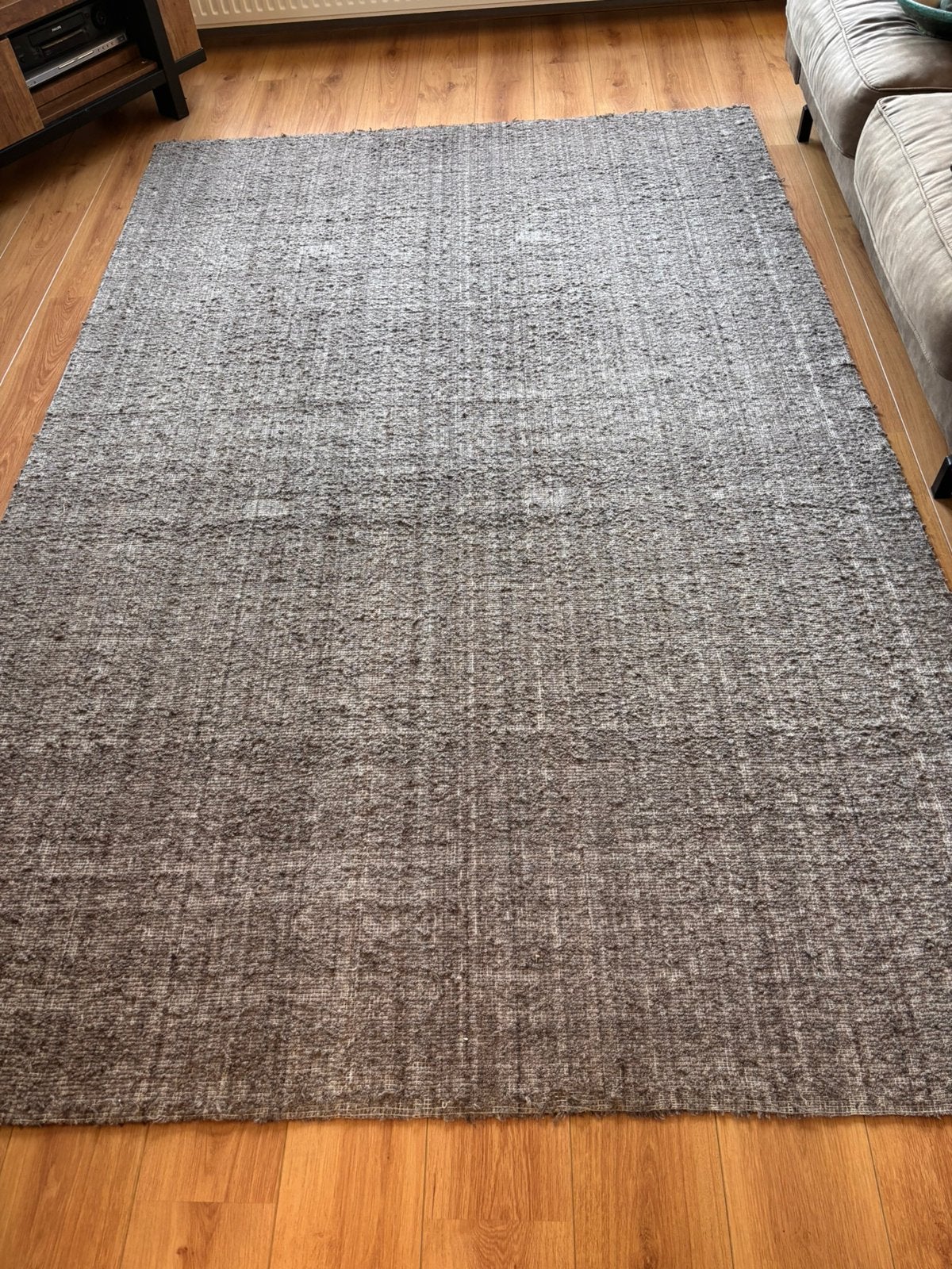 Handgemaakt Vloerkleed wol maat 280x190cm, Ophalen, Gebruikt, 150 tot 200 cm, 200 cm of meer